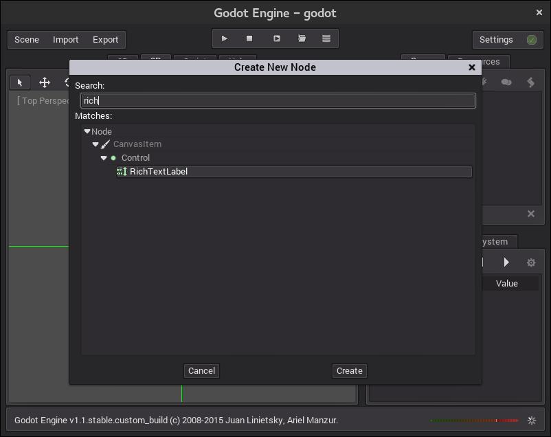 godot-addNode